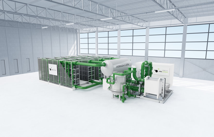 H-TEC SYSTEMS presents a modular hydrogen electrolyzer for large-scale projects of 10 MW upwards