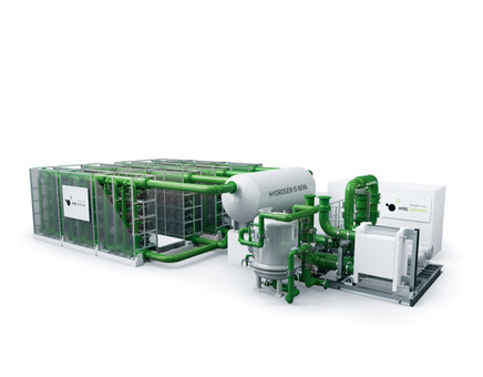 H-TEC PEM Electrolyzer Modular Hydrogen Platform